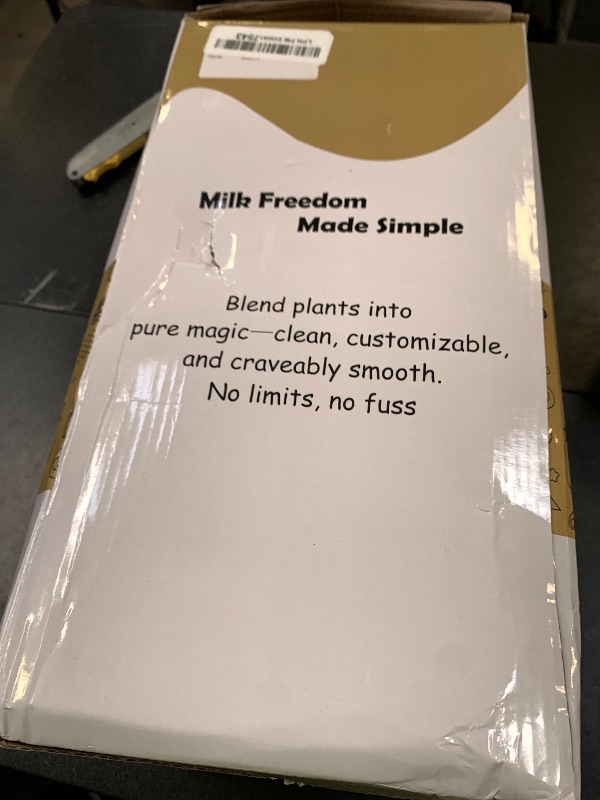 Photo 1 of 40OZ Nut Milk Maker Machine, New 7-in-1 Glass Plant-Based Soy Milk Machine with 12 Blades, Automatic Homemade Oat, Almond & Juice, Auto Clean, Timer – For Healthy Homes
