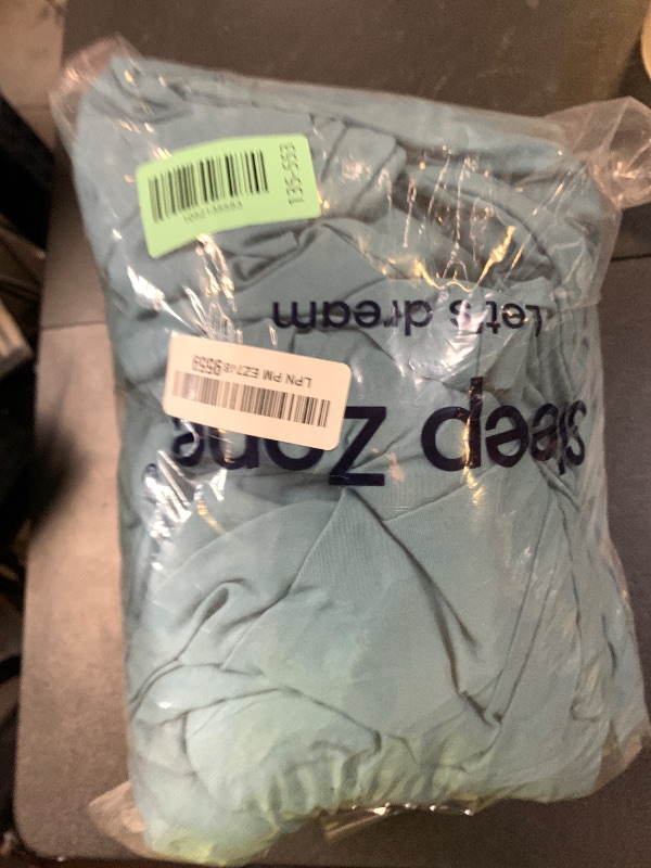 Photo 1 of SLEEP ZONE Duvet Cover Queen Size, Stone Washed, Soft and Comfortable with Natural Wrinkles, Easy Care, Gift-Wrapped, Safe and Skin-Friendly(Teal, Queen)