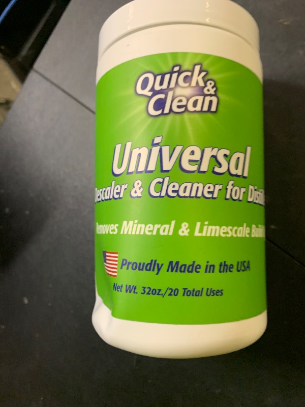 Photo 1 of Quick & Clean Universal Descaler - 2lbs - Made in the USA - Granule Descaling Powder for Distilling Machines & More - Removes Mineral & Limescale Build Up