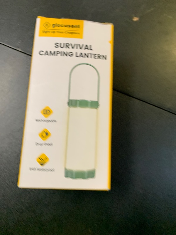 Photo 1 of Glocusent 106 LED Camping Lantern Rechargeable, Up to 80Hrs, 5000mAh Lantern with 5 Brightness 3 Modes & SOS, IP68 Waterproof, Max 1200LM, Camping Light for Power Outages Hiking Emergency Hurricane