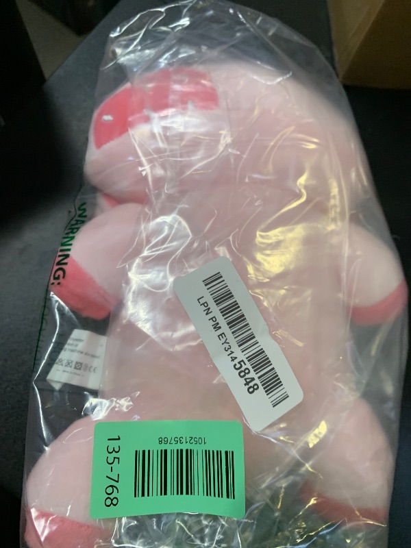 Photo 1 of Onsoyours 9 Inch Cow Plush with Strawberry Headwear, Cute Strawberry Love Cow Pink Stuffed Animal, Little Ultrasoft Plush Toy Gift for Kids