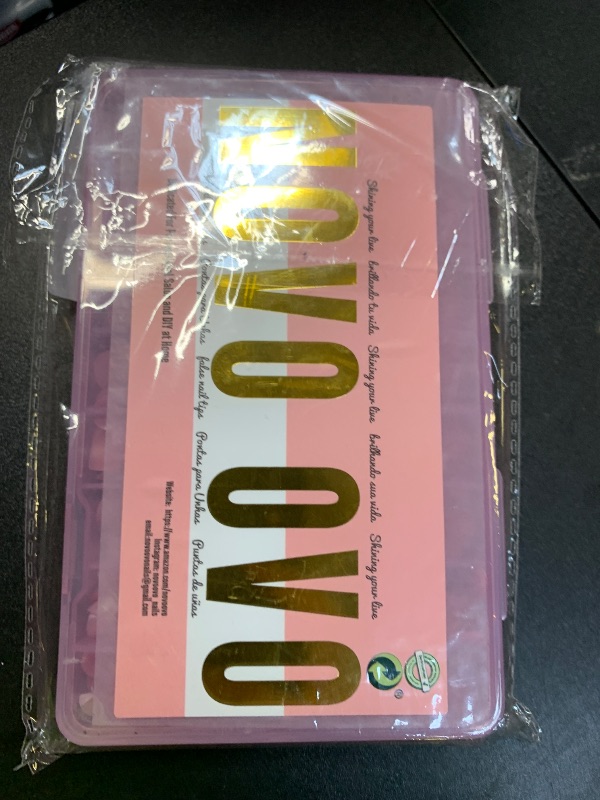 Photo 1 of NOVO OVO Extra Short Toe Nail Tips White French Tip BERRY PINK Sharp Square Press On, Soft Gel False Fake Toenail Extension Kit, Need Apply Top Coat Buider Gel Nail Glue, Salon DIY x 16 Sizes 224 Pcs