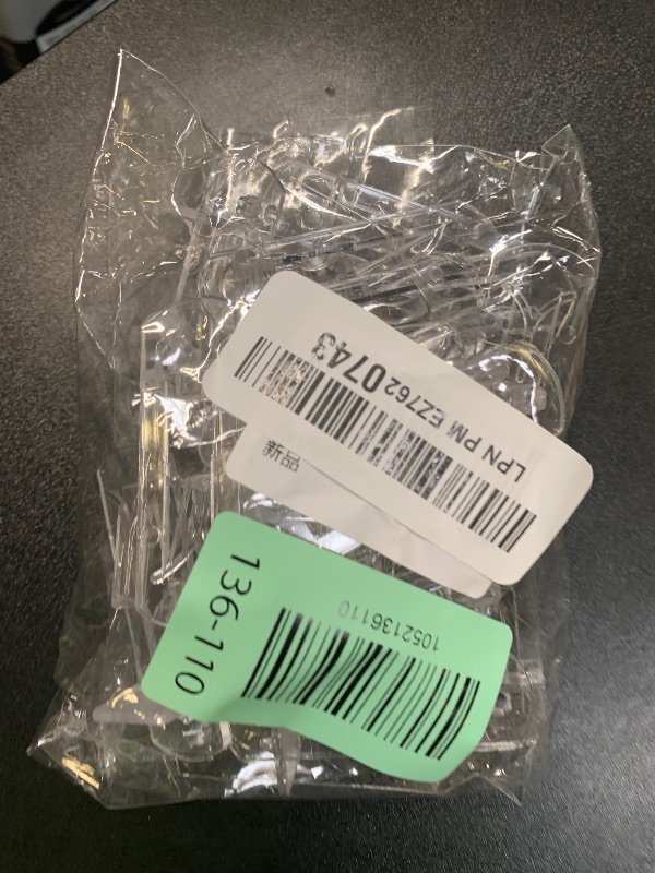 Photo 1 of 20pcs Plastic Locking Shelf Support Pegs,5mm Shelf Pins,Self-Locking Bracket Clips,Clear Shelf Pegs for for Kitchen Cabinet Furniture Book Shelves, 5mm Peg x 5/8" Thick Shelves