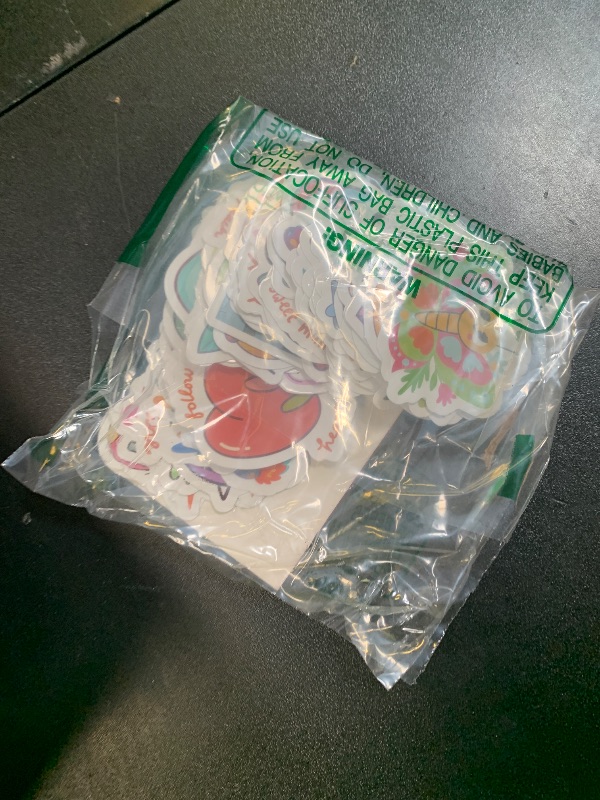 Photo 1 of RINOLY 100 PCS Water Bottle Stickers for Kids, Cute Sticker for Girls,Waterproof Vinyl Kawaii Stickers for Water Bottles,Skateboard,Laptop,Girls Boys Classroom Prizes