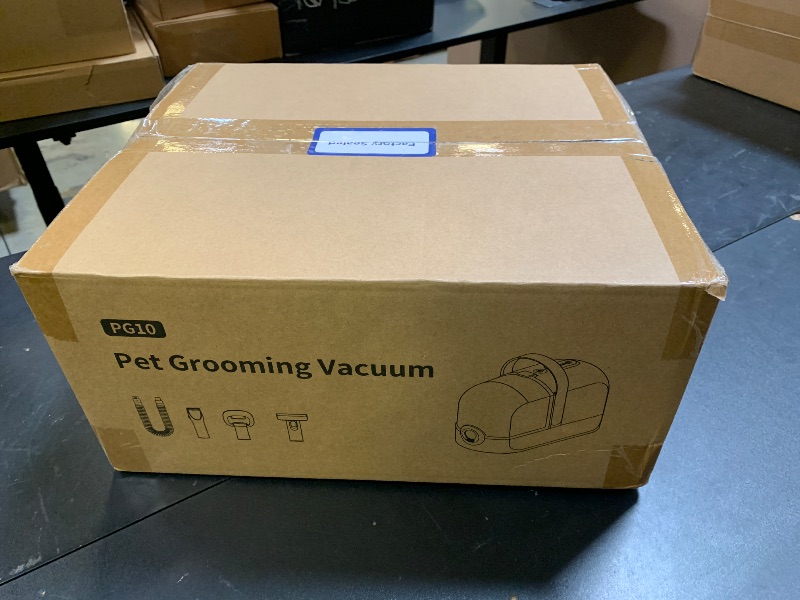 Photo 1 of ubrobo Dog Grooming Vacuum, Dog Grooming Kit with Pet Clippers, 12,000Pa Pet Hair Vacuum for Dogs, Low Noise Home Cleaning Tool in 1, PG10
