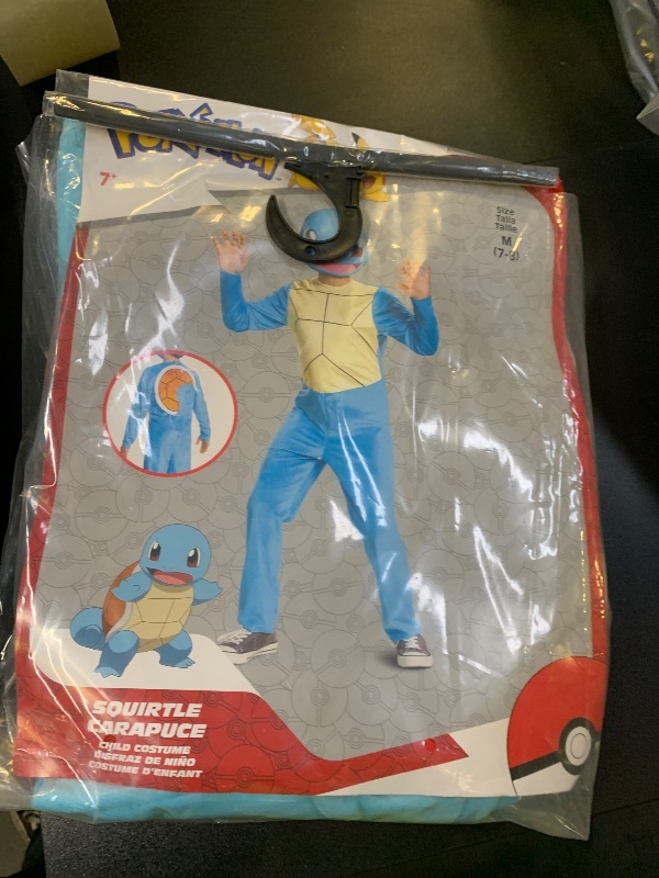 Photo 1 of Pokemon Kids Squirtle Costume, Children's Classic Character Outfit