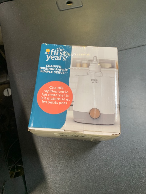 Photo 1 of The First Years Baby Bottle Warmer and Sterilizer - Pacifier and Bottle Nipple Sanitizer - Feeding Baby Essentials for Formula or Breast Milk - Holds Multiple Sizes