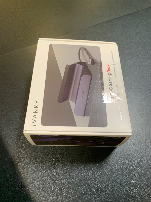 Photo 1 of iVANKY 8-in-1 Docking Station 4K@144Hz for ASUS ROG Ally X/Valve Steam Deck OLED/Lenovo Legion Go S/MSI Claw, ROG Alloy/Stream Deck Dock Hub, HDMI 2.1, 1Gbps Ethernet, 3*USB-A 3.0, 100W USB-C Charge