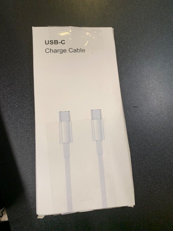 Photo 1 of chcela 60W USB C to USB C Cable [3Pack] iPhone 17 16 15 Fast Charging Cable,6ft Long USB-C to USBC Power Cord for iPhone 17 Air/16/15 Pro Plus Pro Max,MacBook Pro Air/iPad Pro 12.9/11,AirPods 4(White)
