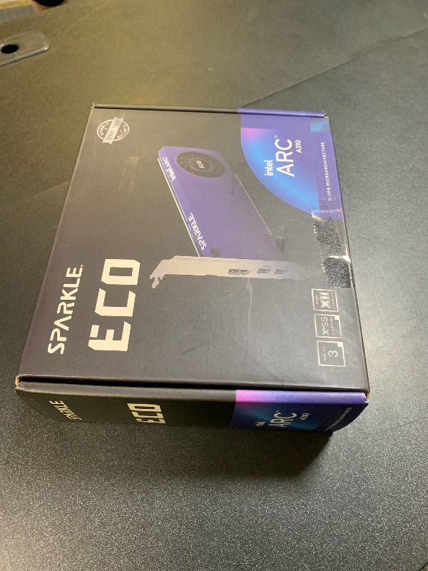 Photo 1 of Sparkle Intel Arc A310 ECO, 4GB GDDR6, 50W TBP, Short Bracket is Included, Low-Profile, Single Fan, Single Slot, HDMI x1, Mini DisplayPort x2, SA310C-4G