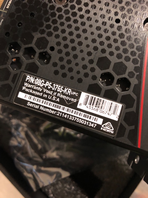 Photo 1 of
GEFORCE 3070 8GB