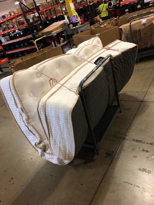 Photo 1 of *NO PACKAGING*____HIRELIX 12 Inch King Size Mattress with Memory Foam and Individually Wrapped Pocket Coils, Fiberglass-Free, CertiPUR-US Certified