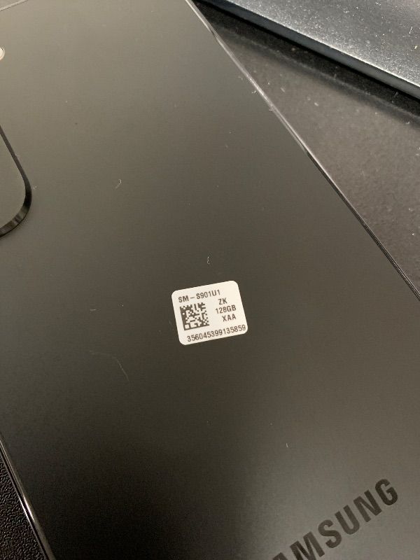 Photo 1 of *LOCKED** SAMSUNG Galaxy S22 Cell Phone, 128GB, Black