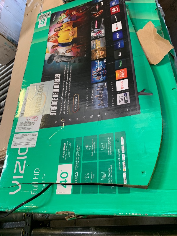 Photo 1 of VIZIO 25-inch Full HD 1080p Smart TV with DTS Virtual: X, Alexa Compatibility, Google Cast Built-in, Bluetooth Headphone Capable, (VFD40M-08 New)