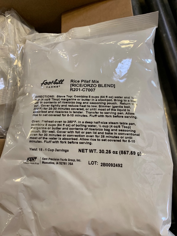 Photo 1 of EXP 10/31/2025 BOX OF RICE PILAF MIX