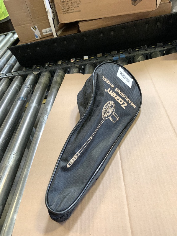 Photo 1 of Zozen Measuring Wheel, Green 6Inch Measure Wheel, Distance Measuring in Feet and Inches, Rolling Measurement [Up to 10,000Ft], Telescopic/Mechanical/One Key to Reset, Include Carrying Bag.