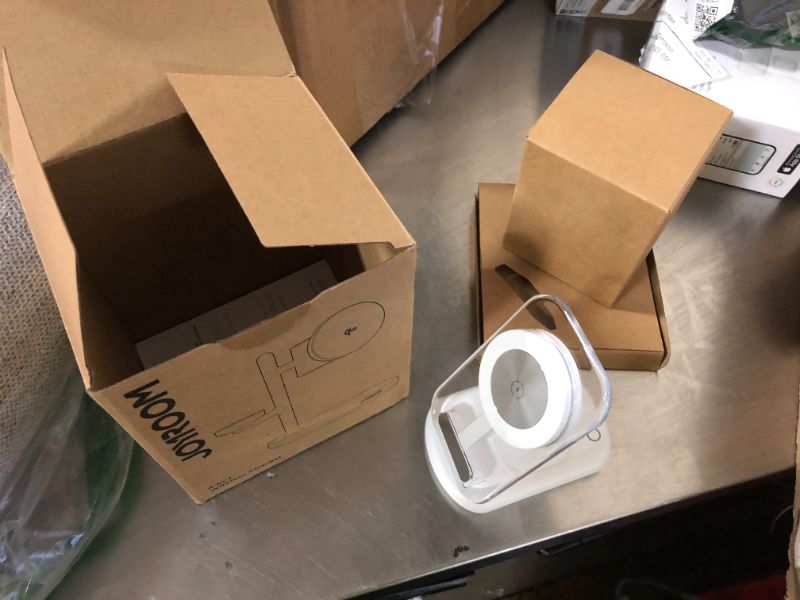 Photo 1 of 15W MagSafe for JOYROOM, Fast Qi2 Certified 4-in-1 MagSafe Charging Station for Apple, Wireless Charger for iPhone 17/16/15 Pro Max, Pixel 10/9, iWatch, AirPods 4/3/2/Pro(Cable& 30W Adapter Included)