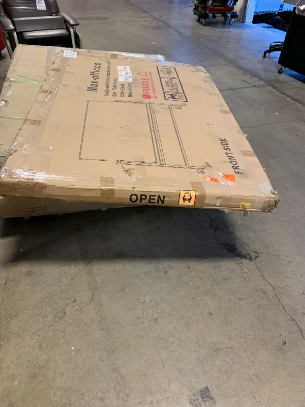 Photo 1 of Large Dry Erase White Board with Rolling Stand 72"x48" 
