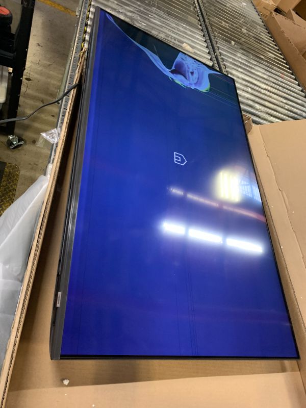 Photo 1 of Samsung 50-Inch Class Crystal UHD U8000F 4K Smart TV (2025 Model) Endless Free Content, Crystal Processor 4K, MetalStream Design, Knox Security, Alexa Built-in---- PARTS ONLY 
