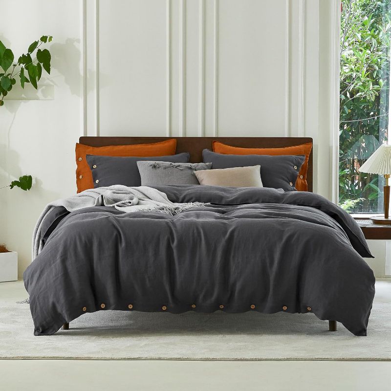 Photo 1 of  Pure Linen Duvet Cover Set Queen