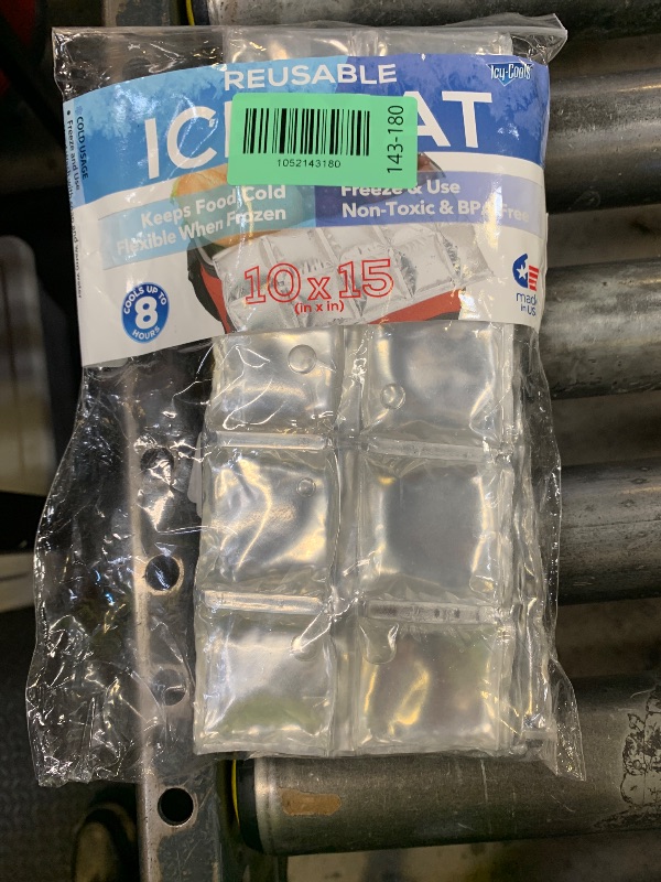 Photo 1 of Icy Cools Reusable Ice Mats :: Three (3) Pack for Coolers (10" x 16" each - Equivalent to 10 lbs of Ice)