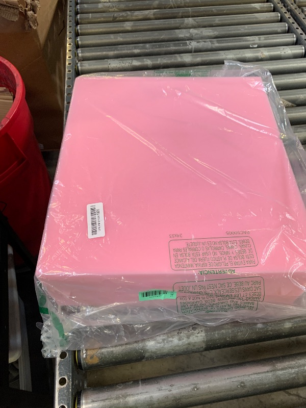 Photo 1 of Geiserailie 2 Pcs Egg Foam Pad Egg Chair Cushion to Relieve Back Foam Seat Cushion Chair Accessories Pad for Office Recliner Wheelchair Home Car (Pink)