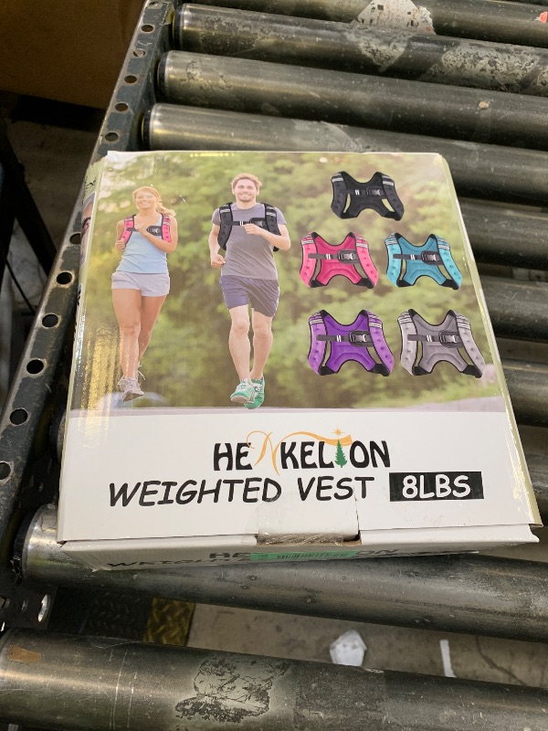 Photo 1 of Henkelion Weighted Vest Weight Vest for Men Women Kids Weights Included, Body Weight Vests Adjustable for Running, Training Workout, Jogging, Walking