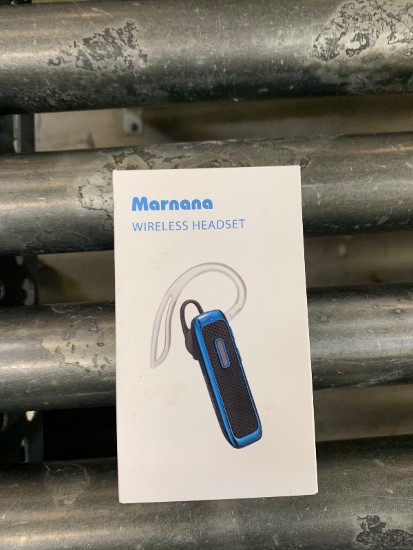 Photo 1 of Bluetooth Headset, Wireless Bluetooth Earpiece w/ 18 Hours Playtime and Noise Cancelling Mic,Ultralight Earbud Headphone Hands-Free Calls for iPhone Tablet Samsung Android Cell Phones Truck Driver