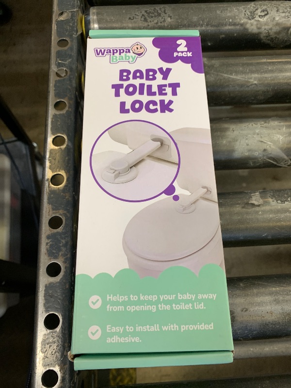 Photo 1 of Toilet Locks Baby Proof (2-Pack) Ideal Baby Proof Toilet Lid Lock with Arm – No Tools Needed Easy Installation with 3M Adhesive – Top Safety Toilet Seat Lock – Fits Most Toilets, White