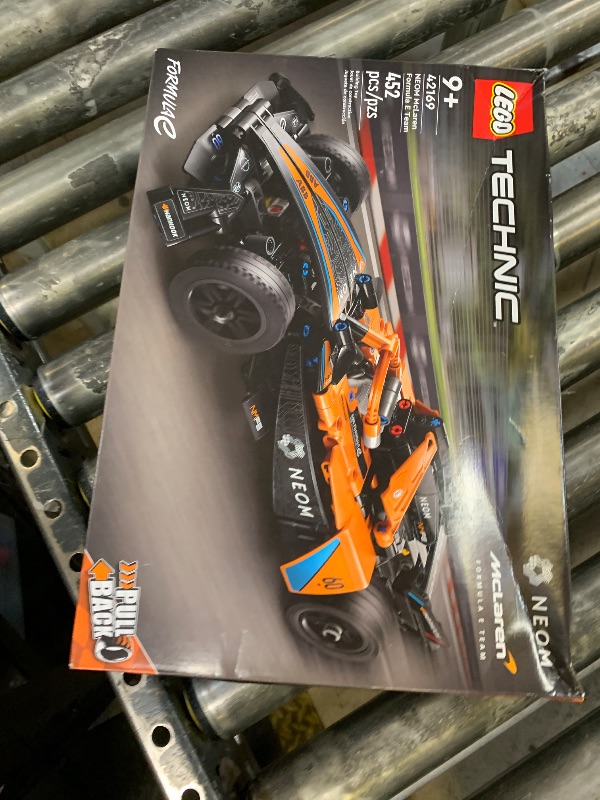 Photo 1 of LEGO Technic NEOM McLaren Formula E Toy Cars - Building Toy for Kids, Boys & Girls, Ages 9+ - McLaren Race Car with V10 Engine & Steering - Gift Idea for Birthdays - 42169