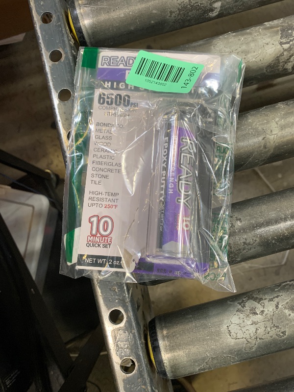 Photo 1 of Ready High Strength Premium Epoxy Putty, 10 Minute Quick Set, High Temperature, Metal, Glass, Wood, Plastic, Ceramic, Stone, Tile, Concrete, Fast Bond, Powerful Adhesive