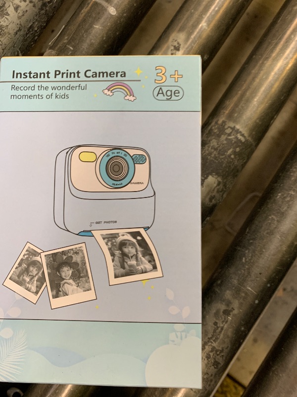 Photo 1 of Kids Instant Digital Cameras for Boys and Girls, 1080P HD Dual-Lens Selfie Digital Camera with Print Paper & 32G Card, Christmas Birthday Gifts Toys for Toddler and Teenagers Age 3-16 Years Old