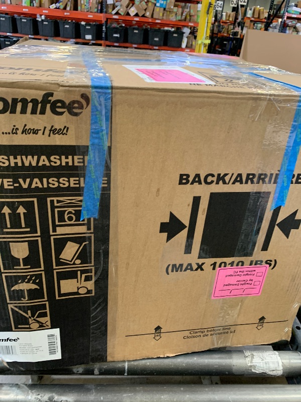 Photo 1 of COMFEE’ Portable Mini Dishwasher, Energy Star, Countertop, 6 Place Settings, with 8 Washing Programs, Speed, Baby-Care, ECO& Glass, Dish Washer for Dorm, RV& Apartment, White
