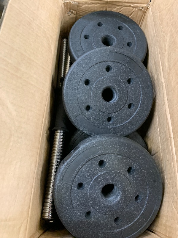 Photo 1 of Yaheetech Adjustable Dumbbells Weight Set - 66LB Dumbbell Weights Exercise & Fitness Equipment w/ 4 Spinlock Collars & 2 Connector Options for Women & Men Gym Home Strength Bodybuilding Training