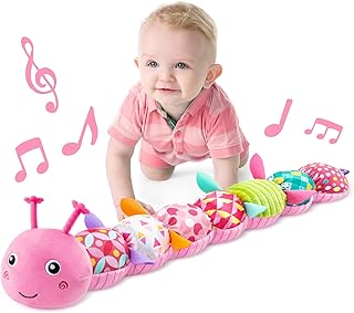 Photo 1 of LIGHTDESIRE Baby Toys Infant Stuffed Animal Toy with Crinkle and Rattles