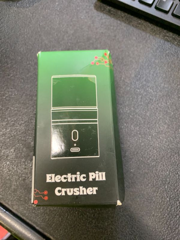 Photo 1 of 
Small Portable Cordless Electric Pill Crusher Fine Powder for Elderly - Battery