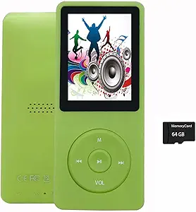 Photo 1 of green mp3 music player 