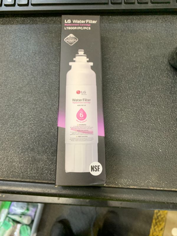 Photo 1 of LG LT800P- 6 Month / 200 Gallon Capacity Replacement Refrigerator Water Filter (NSF42 and NSF53) ADQ73613401, ADQ73613408, or ADQ75795104 , White