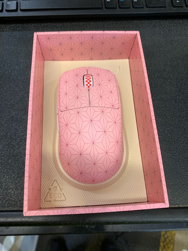 Photo 1 of Pulsar Gaming Gears [Pulsar x Demon Slayer X2V2 Mini Wireless Gaming Mouse, 4K PC Mouse Mac Computer Mice, Optical Collectible Mouse, 26000 DPI, KAMADO NEZUKO (Superglide&4K dongle Included)