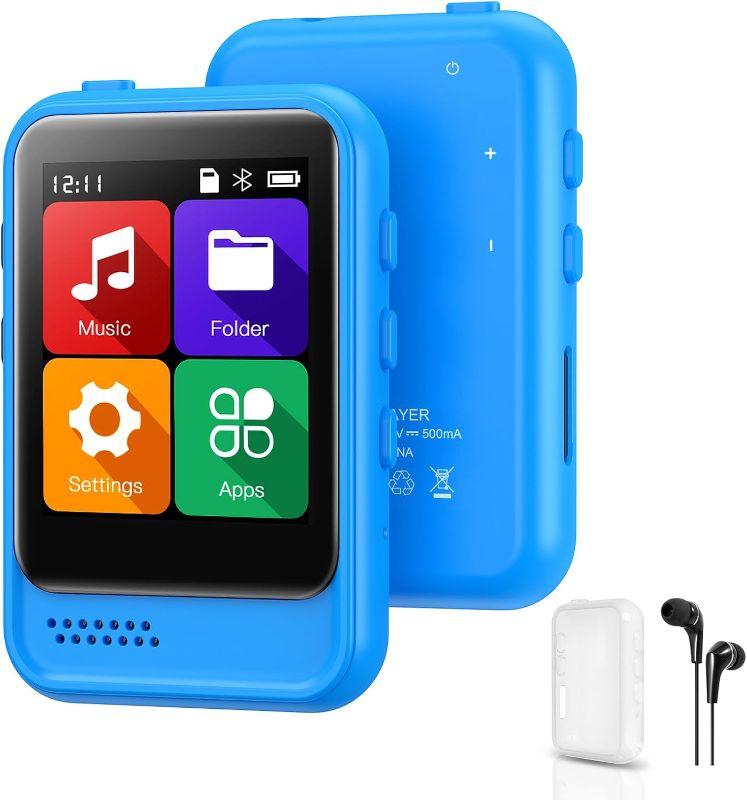 Photo 1 of 
QNGEE 16GB MP3 Player with Bluetooth,Portable Audio Player for Sports Built-in Speaker,FM Radio,Voice Record,Alarm Clock,Stopwatch