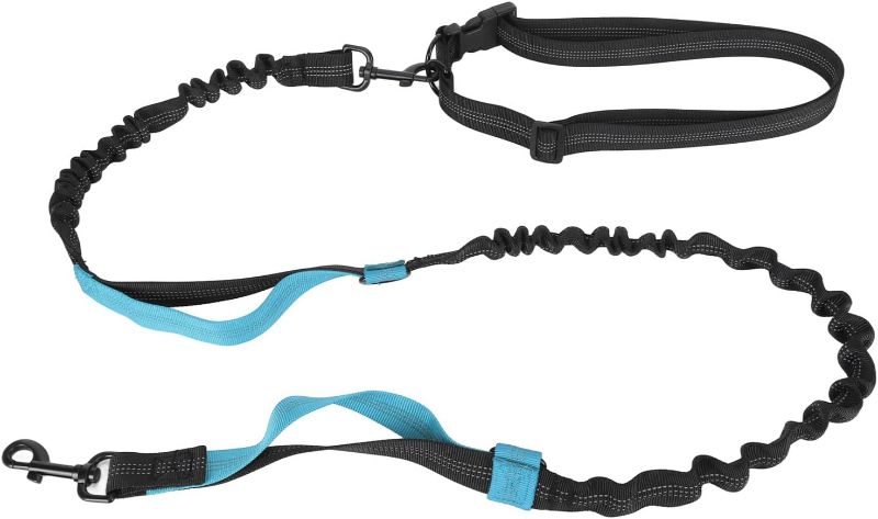 Photo 1 of 
flexman Bungee Dog Leash, Heavy Duty Shock Absorbing Elastic Dog Leash Rope with 2 Padded Handles