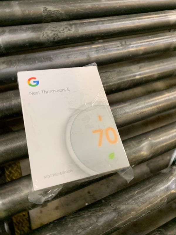 Photo 1 of Google Nest Thermostat E - Programmable Smart Thermostat for Home 