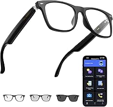 Photo 1 of smart glasses White 