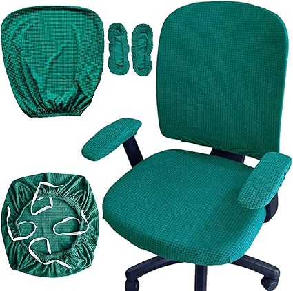 Photo 1 of  4 Pcs Office Chair Covers Set Stretchable