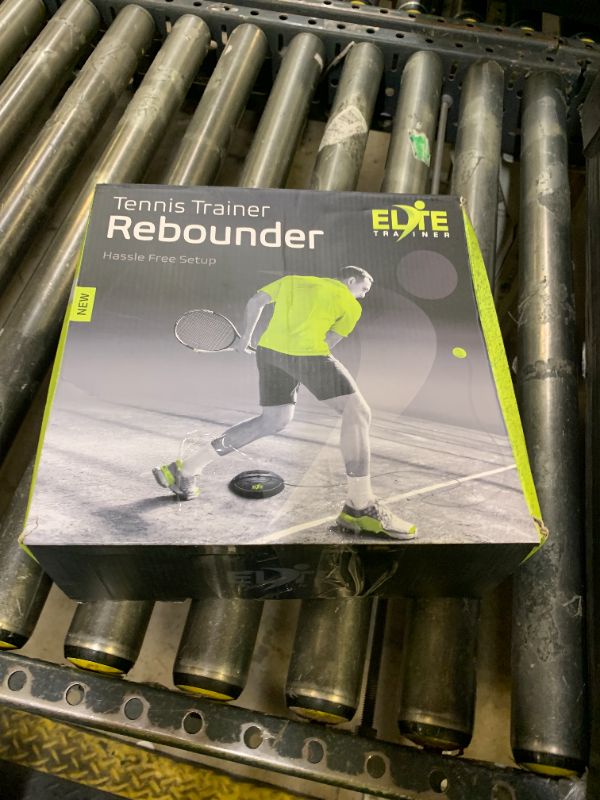 Photo 1 of Tennis Rebound Ball Set | Heavy Duty Power Base, No Filling Required | Three Tennis Balls, Long Elastic Rope, and Drawstring Bag | Premium Solo Training Equipment for Any Skill Level