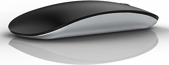 Photo 1 of TENMOS M18 Bluetooth Mouse, USB C Rechargeable Wireless Mouse, Triple Mode (Dual Bluetooth+USB) Computer Silent Mice Portable with USB Receiver Type C Adapter for Laptop/MacBook/iPad/PC- white 