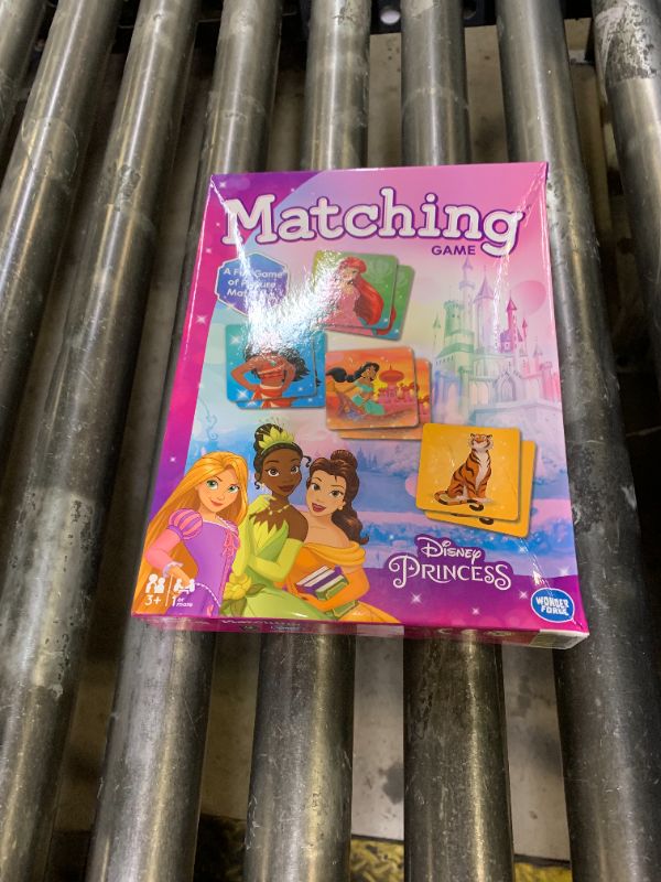 Photo 1 of Wonder Forge Disney Princess Matching Game – Fun Memory Game for Kids Ages 3 and Up – Toddler Learning Toy Featuring Belle, Ariel, and Elsa and more Disney Princesses - Packaging May Vary