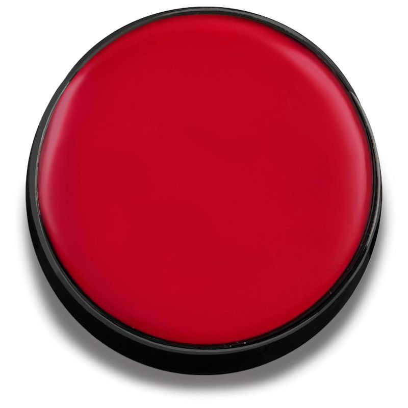 Photo 1 of Mehron Makeup Color Cups | Stage, Foundation, Face Paint, Body Paint, Halloween Makeup | Greasepaint .5 oz (14 g) (Red)