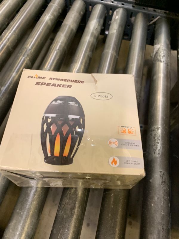 Photo 1 of flame atmosphere speakers 2 pack 