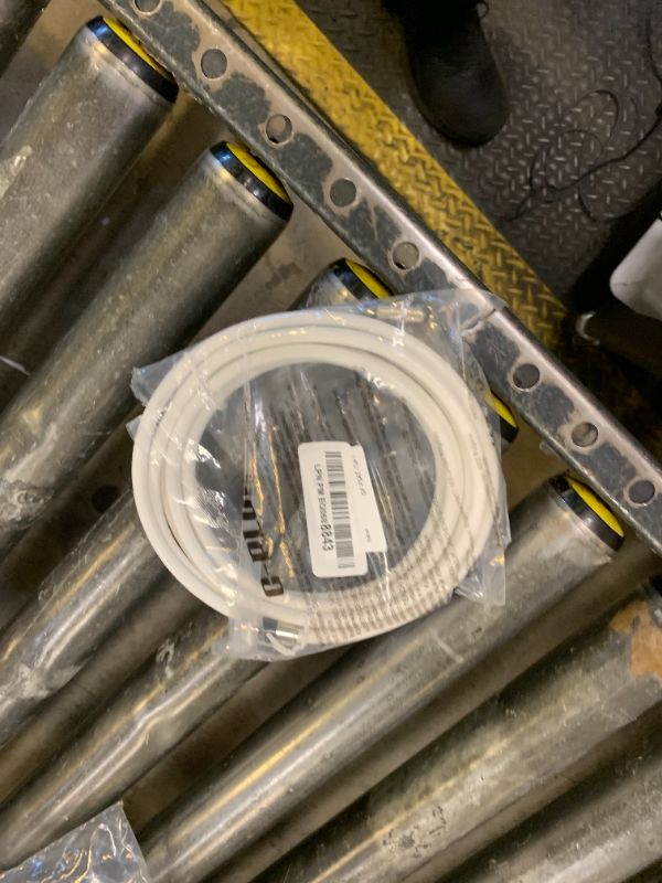 Photo 1 of G-PLUG 10FT RG6 Coaxial Cable Connectors Set - High-Speed Internet, Broadband and Digital TV Aerial, Satellite Sky Cable Extension- Weather-Sealed Double Rubber O-Ring and Compression Connectors White